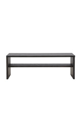 Couchtisch Telemarket in schwarz, 50x110x38 cm von Venture Home – Bild 7