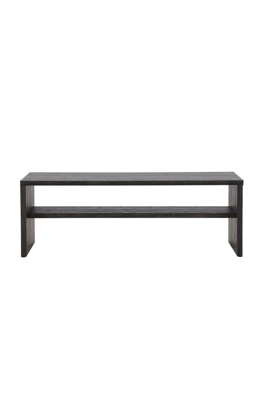 Couchtisch Telemarket in schwarz, 50x110x38 cm von Venture Home – Bild 7