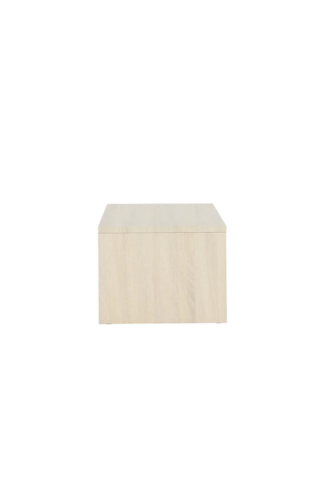 Couchtisch Telemarket in tünchenfarbenem Weiß, 50x110x38 cm von Venture Home – Bild 4