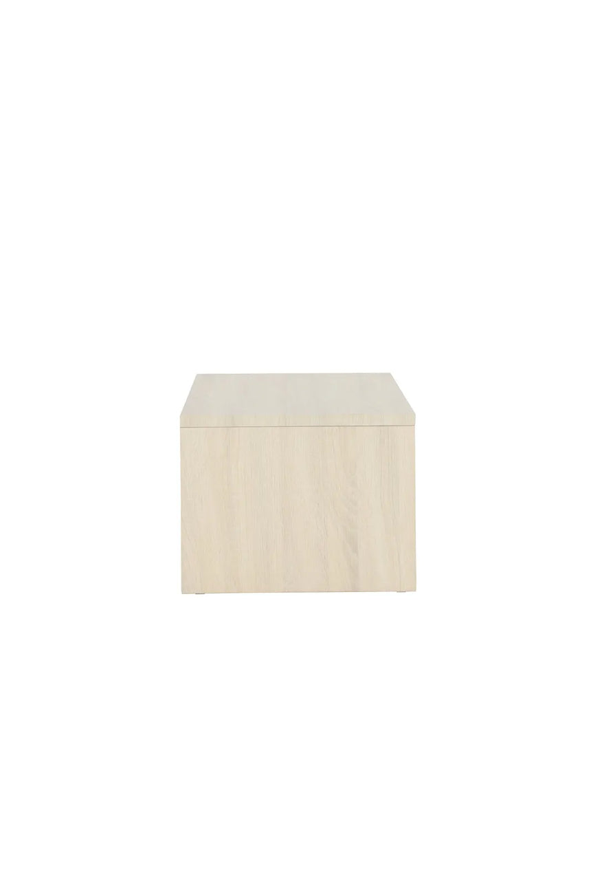 Couchtisch Telemarket in tünchenfarbenem Weiß, 50x110x38 cm von Venture Home – Bild 4