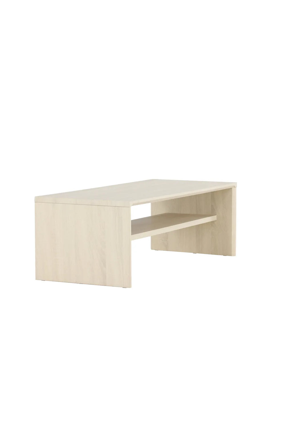 Couchtisch Telemarket in tünchenfarbenem Weiß, 50x110x38 cm von Venture Home – Bild 5