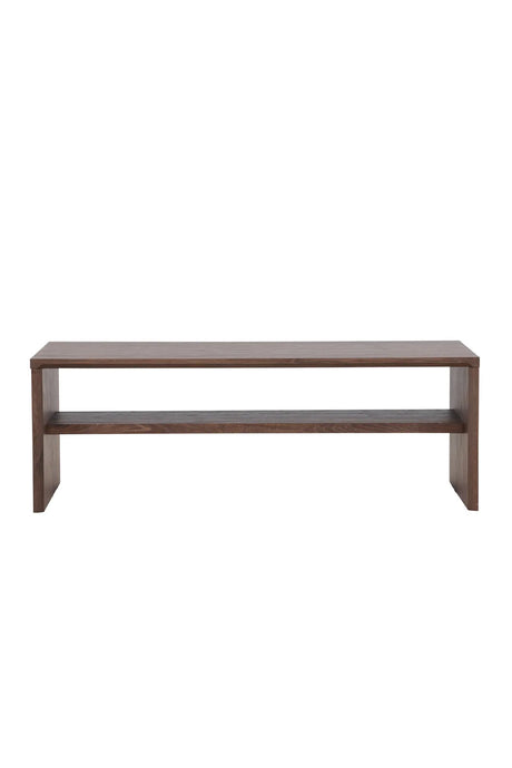 Couchtisch Telemarket mokkafarbend, 50x110x38 cm von Venture Home – Bild 1
