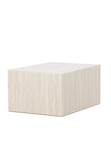 Couchtisch York mit beigem Travertinlook, 60x80x40 cm von Venture Home – Bild 2
