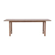 Count Esstisch Braun Holzoptik 100x220 cm von Venture Home – Produktbild 1