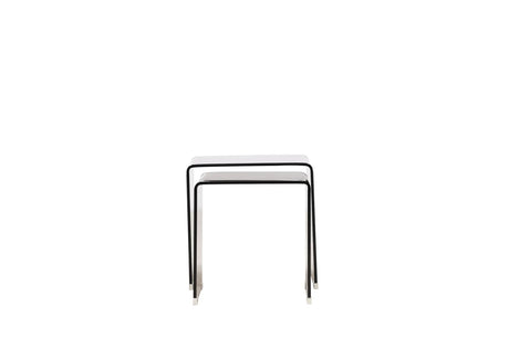 Duo Beistelltisch Telemark aus braunem Glas von Venture Home – Bild 12