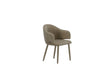 Essstuhl Evelin aus beigem Samt von Venture Home – Bild 6