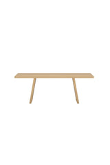 Esstisch Logga naturfarbend, 100x210x76 cm von Venture Home – Bild 1