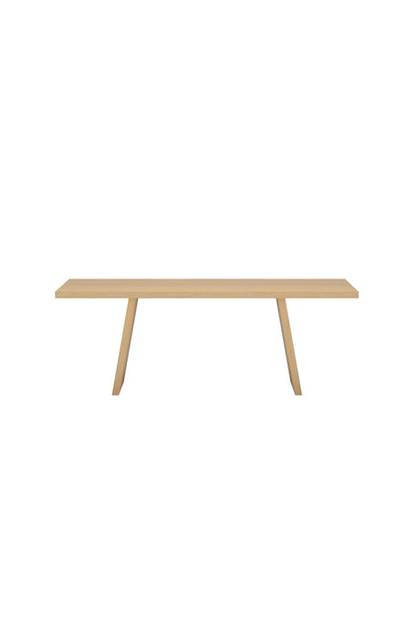 Esstisch Logga naturfarbend, 100x210x76 cm von Venture Home – Bild 1