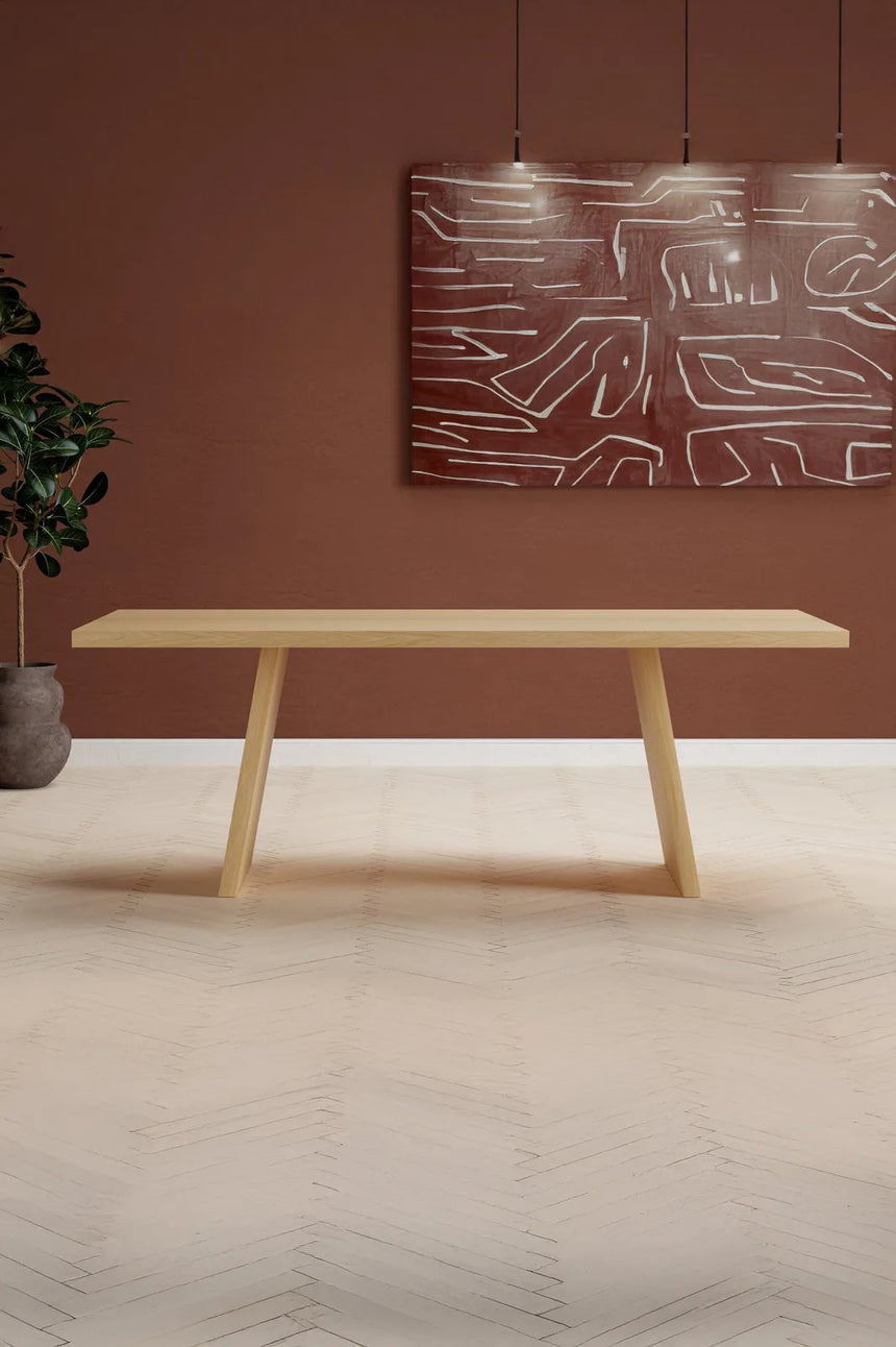 Esstisch Logga naturfarbend, 100x210x76 cm von Venture Home – Bild 4