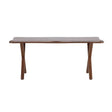 Fiona Esstisch 180x90x75 cm - MDF mit Walnuss 3D Papier von Venture Home – Produktbild 1