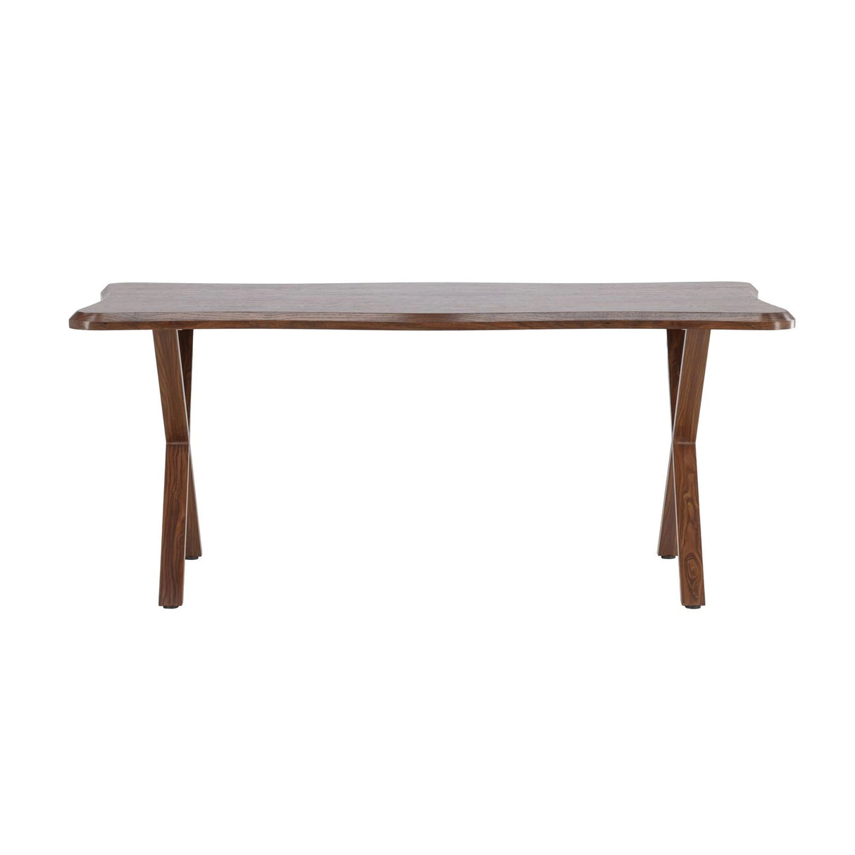 Fiona Esstisch 180x90x75 cm - MDF mit Walnuss 3D Papier von Venture Home – Produktbild 1