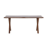 Fiona Esstisch 180x90x75 cm - MDF mit Walnuss 3D Papier von Venture Home – Produktbild 1