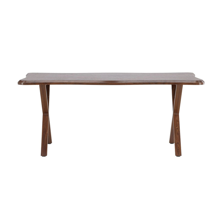 Fiona Esstisch 180x90x75 cm - MDF mit Walnuss 3D Papier von Venture Home – Produktbild 1
