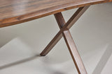 Fiona Esstisch 180x90x75 cm - MDF mit Walnuss 3D Papier von Venture Home – Produktbild 3