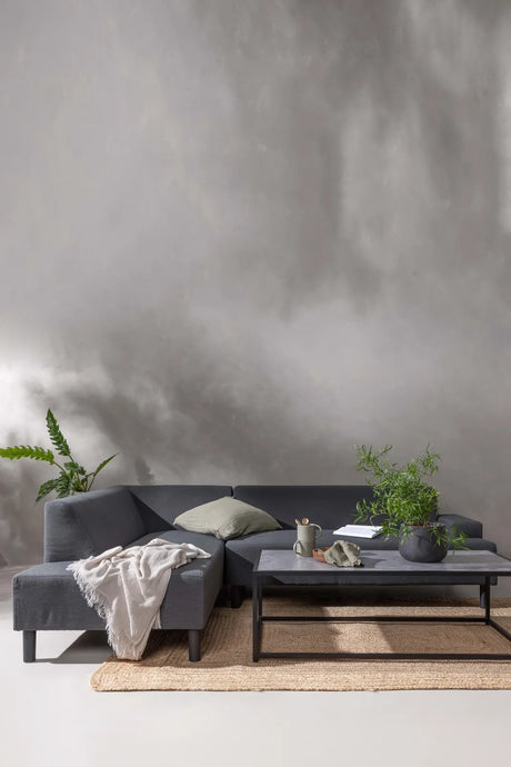 Garten Ecksofa-Set Mecka aus Acryl und Aluminium in Dunkelgrau von Venture Home – Bild 14