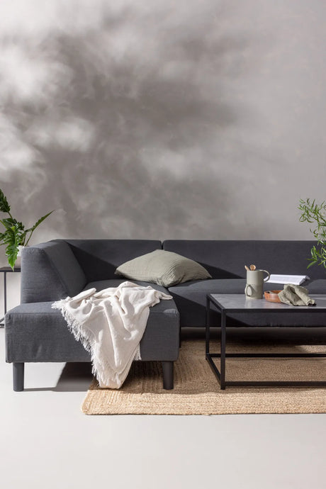 Garten Ecksofa-Set Mecka aus Acryl und Aluminium in Dunkelgrau von Venture Home – Bild 15