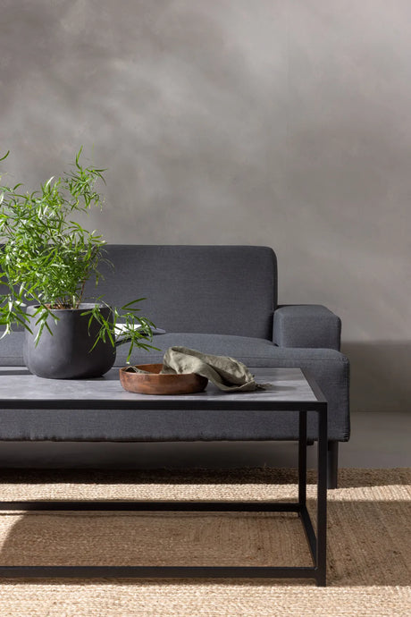 Garten Ecksofa-Set Mecka aus Acryl und Aluminium in Dunkelgrau von Venture Home – Bild 16