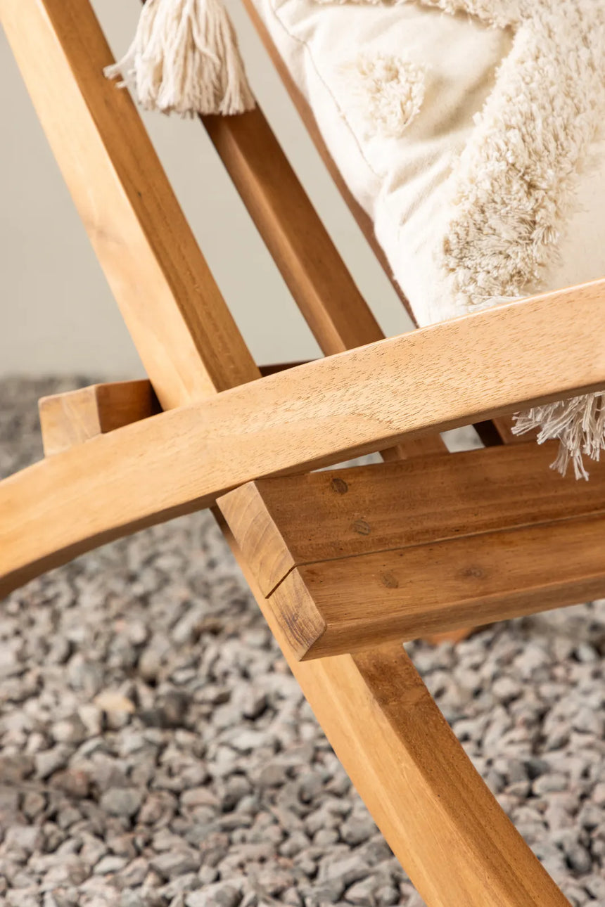 Garten Lounge-Sessel Kenya aus Teak in Natur von Venture Home – Bild 14