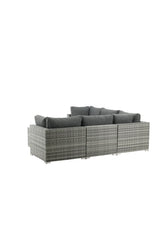 Garten Lounge-Set Amazon aus Wicker und Aluminium in Grau von Venture Home – Bild 6