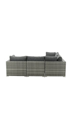 Garten Lounge-Set Amazon aus Wicker und Aluminium in Grau von Venture Home – Bild 7