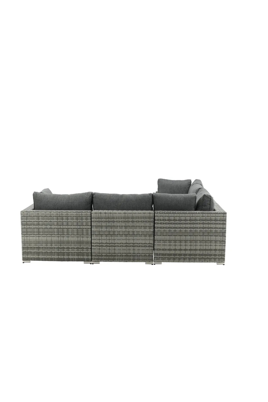 Garten Lounge-Set Amazon aus Wicker und Aluminium in Grau von Venture Home – Bild 7
