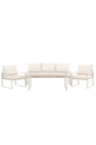 Garten Lounge-Set Catania aus Stahl in Beige von Venture Home – Bild 1