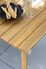 Garten Lounge-Set Chania aus Akazie, in Schwarz/Natur von Venture Home – Bild 18