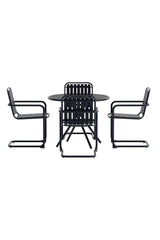 Garten Lounge-Set Chios aus Aluminium, Stahl und gehärtetem Glas von Venture Home – Bild 1