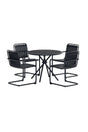 Garten Lounge-Set Chios aus Aluminium, Stahl und gehärtetem Glas von Venture Home – Bild 2