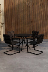 Garten Lounge-Set Chios aus Aluminium, Stahl und gehärtetem Glas von Venture Home – Bild 3