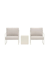 Garten Lounge-Set Lissabon aus Aluminium in Beige von Venture Home – Bild 1