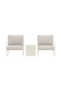 Garten Lounge-Set Lissabon aus Aluminium in Beige von Venture Home – Bild 1