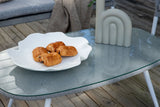 Garten Lounge-Set Spoga aus Aluminium, Polyester und Glas in Grau und Weiss von Venture Home – Bild 27