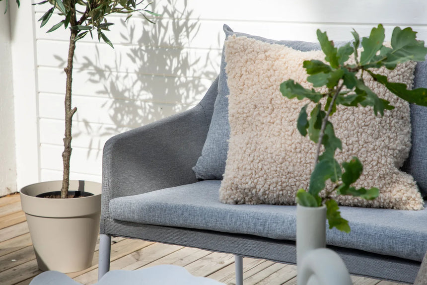 Garten Lounge-Set Spoga aus Aluminium, Polyester und Glas in Grau und Weiss von Venture Home – Bild 29