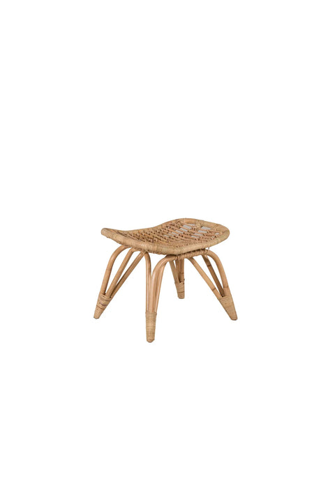 Garten Sessel Ella aus Rattan mit Offwhite Kissen und Fusshocker von Venture Home – Bild 4