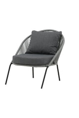 Garten Sessel Lindos aus Seil und Stahl, 2er-Set inkl. Kissen von Venture Home – Bild 2