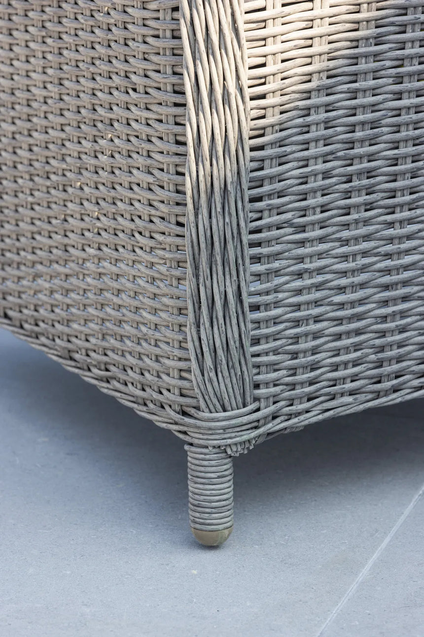 Garten Sessel Wembley aus Geflecht und Stahl in Grau von Venture Home – Bild 16
