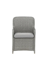 Garten Sessel Wembley aus Geflecht und Stahl in Grau von Venture Home – Bild 2