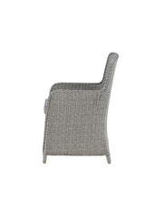 Garten Sessel Wembley aus Geflecht und Stahl in Grau von Venture Home – Bild 5