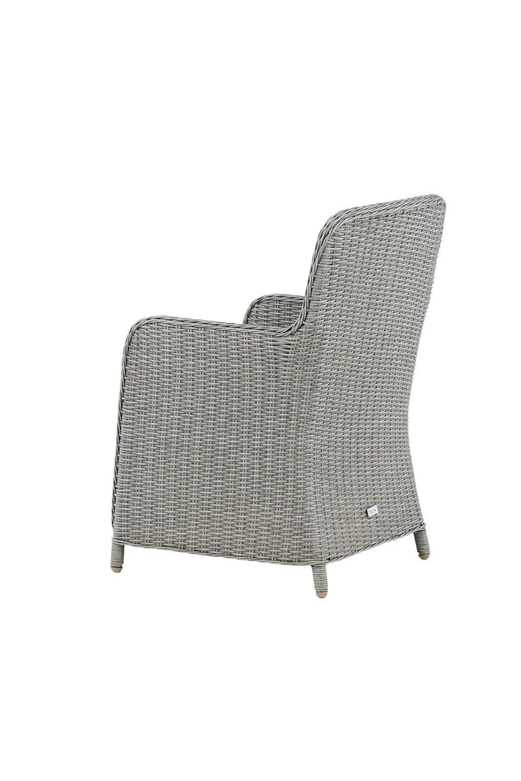 Garten Sessel Wembley aus Geflecht und Stahl in Grau von Venture Home – Bild 6