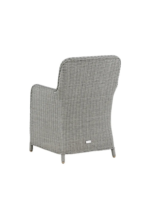 Garten Sessel Wembley aus Geflecht und Stahl in Grau von Venture Home – Bild 7