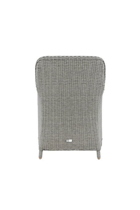 Garten Sessel Wembley aus Geflecht und Stahl in Grau von Venture Home – Bild 8