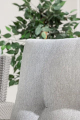 Garten Set Brentwood aus grauem Geflecht mit Glas Tischplatte in Grau von Venture Home – Bild 17