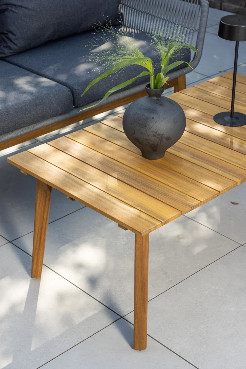 Garten Set Chania aus Akazie in Grau/Natur von Venture Home – Bild 16