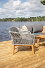 Garten Set Chania aus Akazie in Grau/Natur von Venture Home – Bild 19