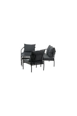 Garten Set Sopot aus Stahl in Schwarz von Venture Home – Bild 4