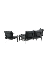 Garten Set Sopot aus Stahl in Schwarz von Venture Home – Bild 6