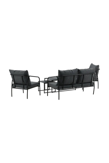 Garten Set Sopot aus Stahl in Schwarz von Venture Home – Bild 6