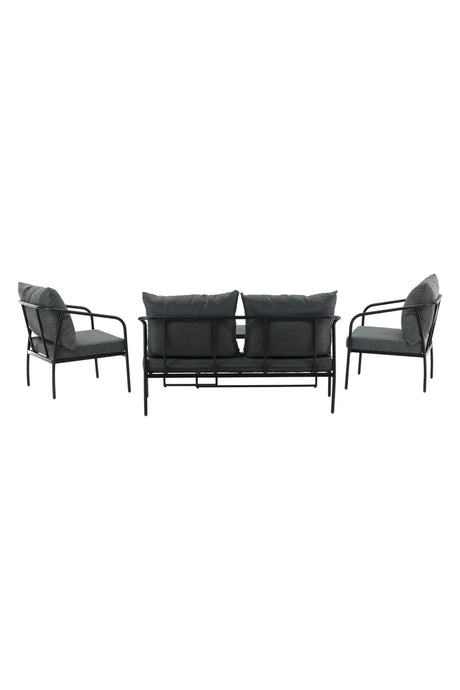 Garten Set Sopot aus Stahl in Schwarz von Venture Home – Bild 7