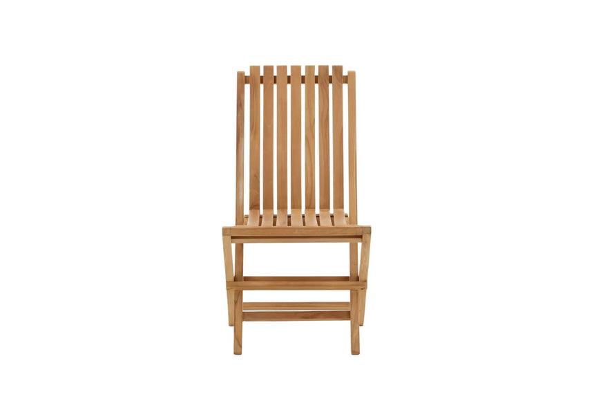 Gartenstuhl Ghana, klappbar, aus Teak in Natur von Venture Home – Bild 16